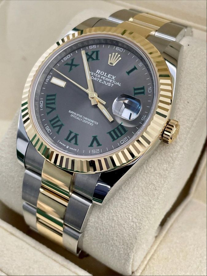 rolex 箱付 ロレックス ダイアリーシリーズ ウォッチ 126333#02 即購入不可.