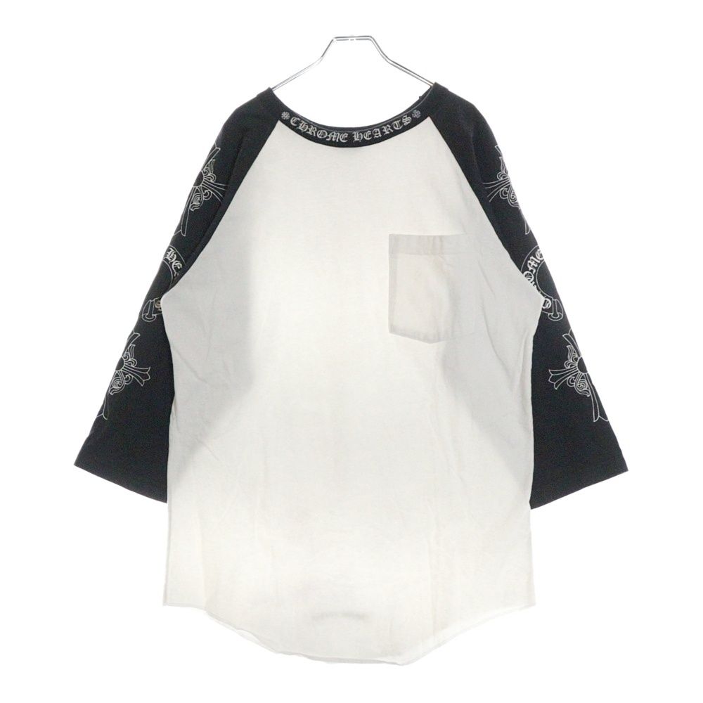 CHROME HEARTS クロムハーツ Tシャツ ラグラン袖　カットソー CHROME HEARTS クロムハーツ（原本無） ラグラン ホースシュー