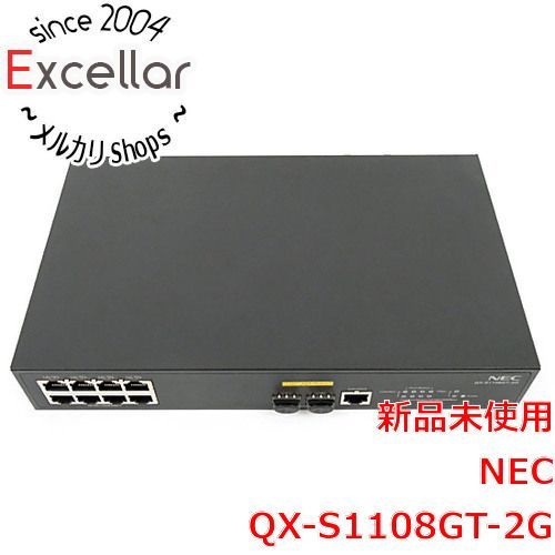bn:7] 【新品(開封のみ)】 NEC 1Gベーシック レイヤ2スイッチ QX