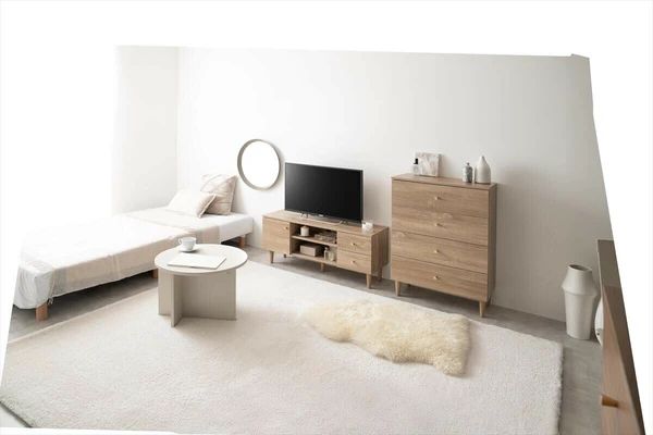 幅100cm 木目調 脚付き テレビボード テレビ台 北欧風