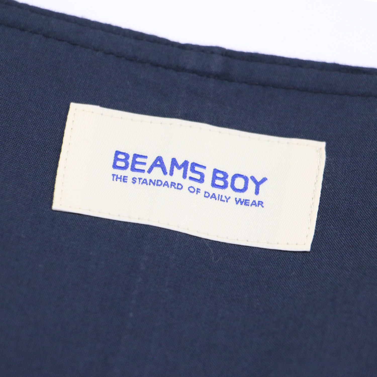BEAMS BOY ビームスボーイ ベスト ネイビー 紺 サイズ:FREE / 22