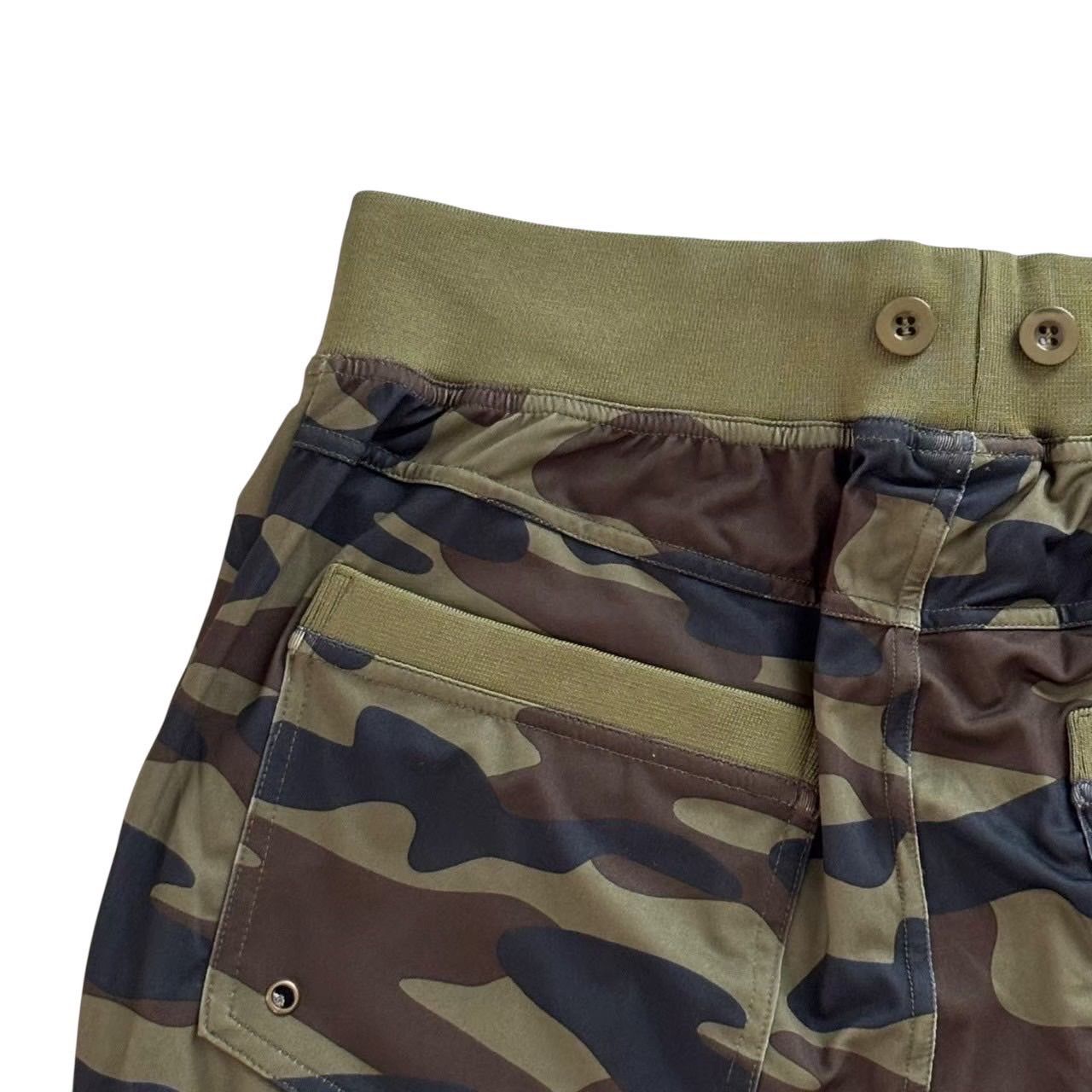 未使用　Muta marine マータマリン クロップドパンツ Mサイズ 未使用 Muta marine マータマリン クロップドパンツ 緑 紺 迷彩 8