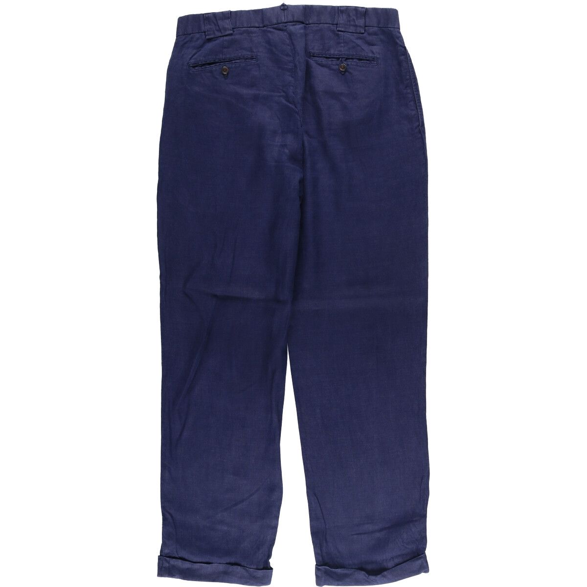 古着 ラルフローレン Ralph Lauren POLO GOLF ポロゴルフ ツータック リネンパンツ スラックス メンズw35相当 eaa581265