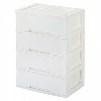 クーポン配布中-スーパー 対象 ニューライフ ワイド4段 ホワイト NLW-4WH GP-210115