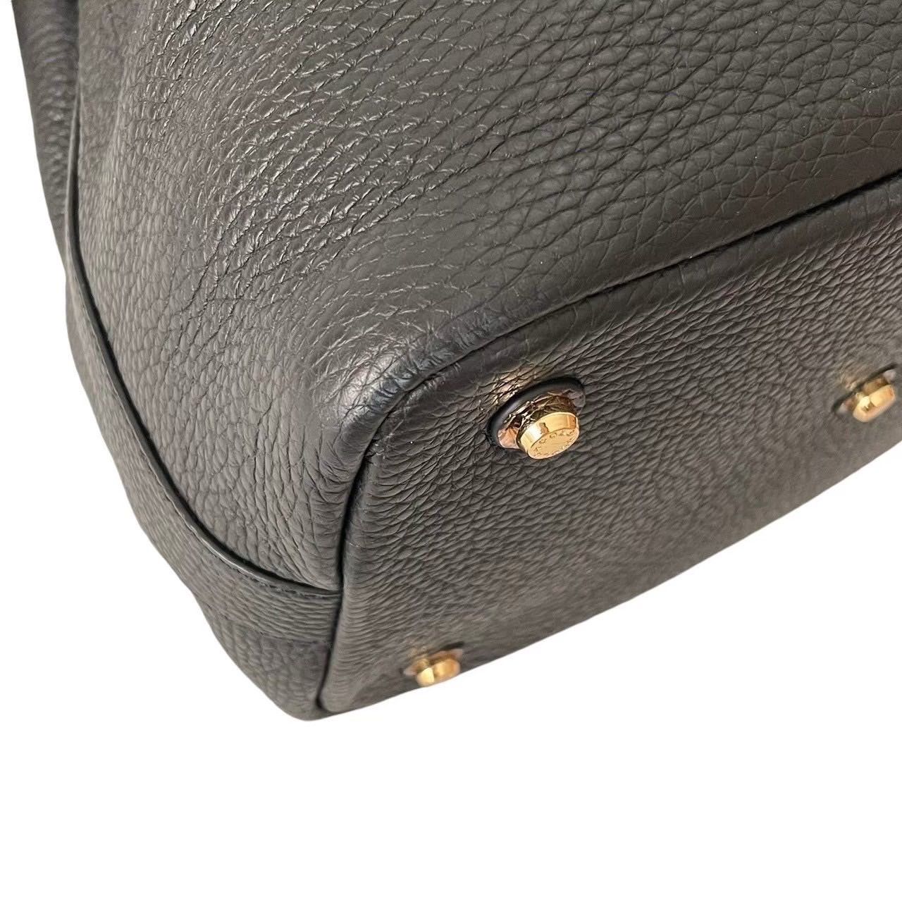 極美品 ココセリュックスゴールド ショルダーバッグ 2way ハンドバッグ 黒 COCOCELUX GOLD ココセリュックス ゴールド 2WAY ショルダーバッグ