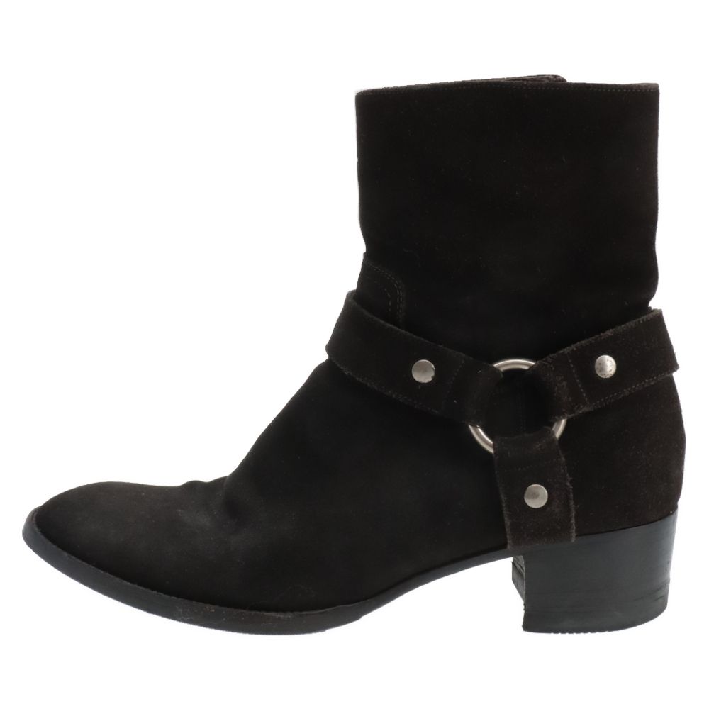 SAINT LAURENT PARIS (サンローランパリ) 13AW Suede Ring Boots DU 