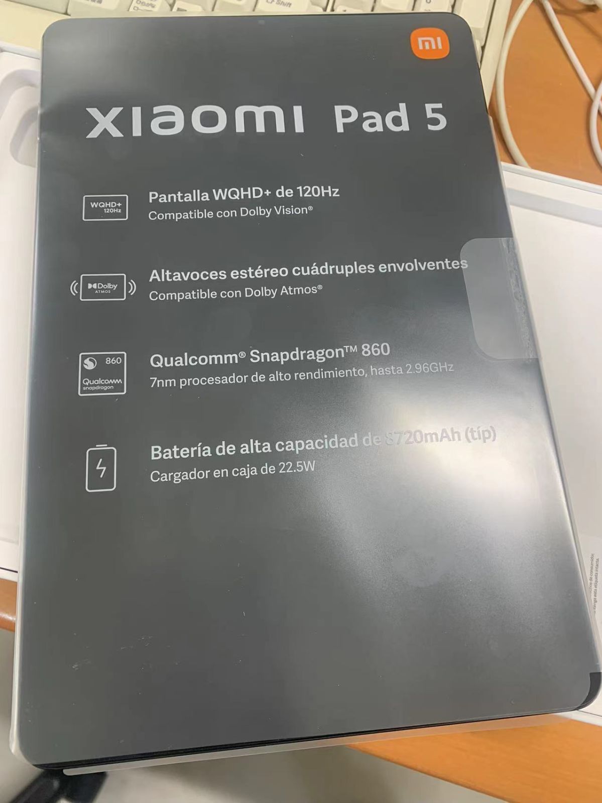 新品未開封 Xiaomi Mi Pad 5 6/128GB 黒