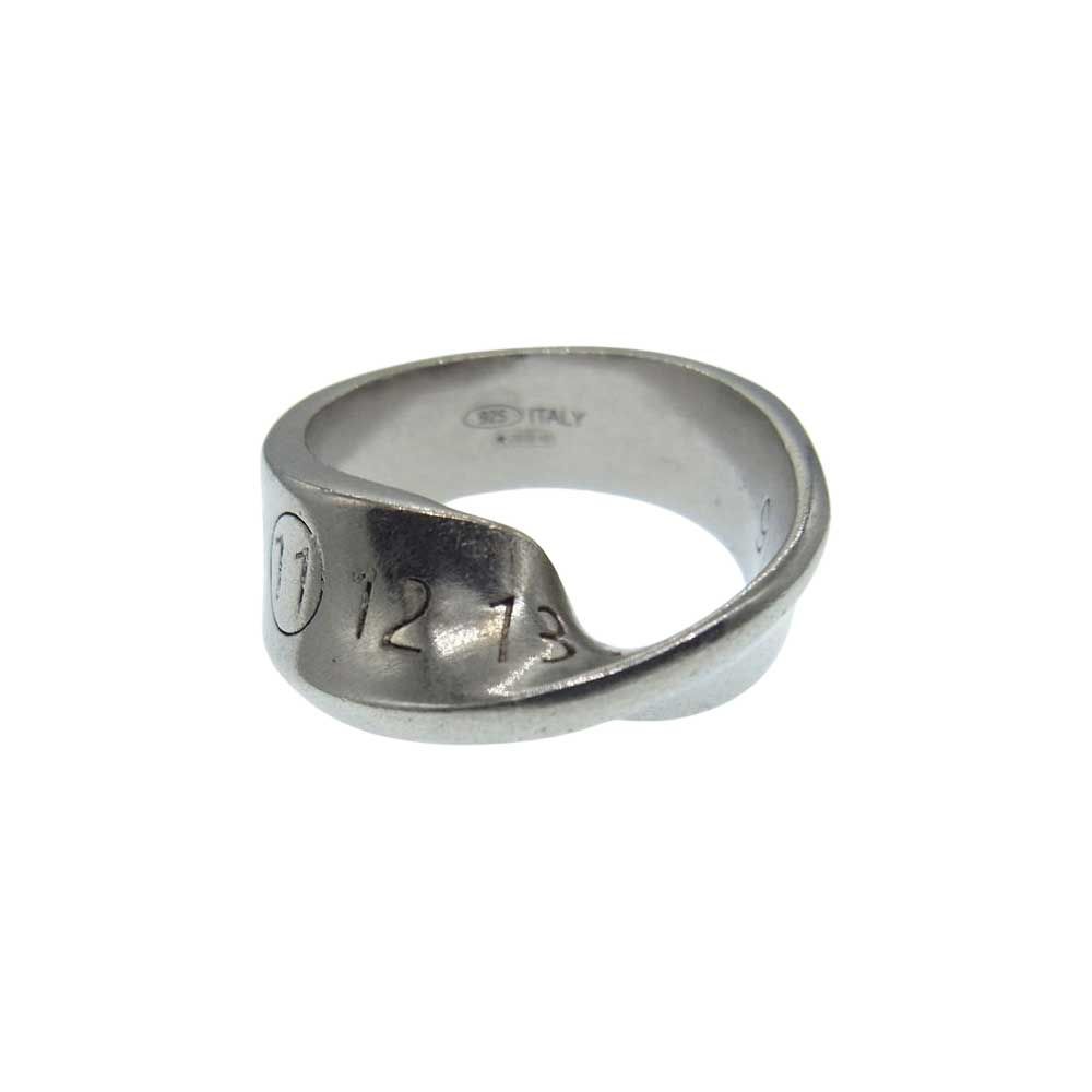 MAISON MARGIELA メゾンマルジェラ リング TWIST RING ツイスト ナンバー シルバー系 19号【中古】 - メルカリ