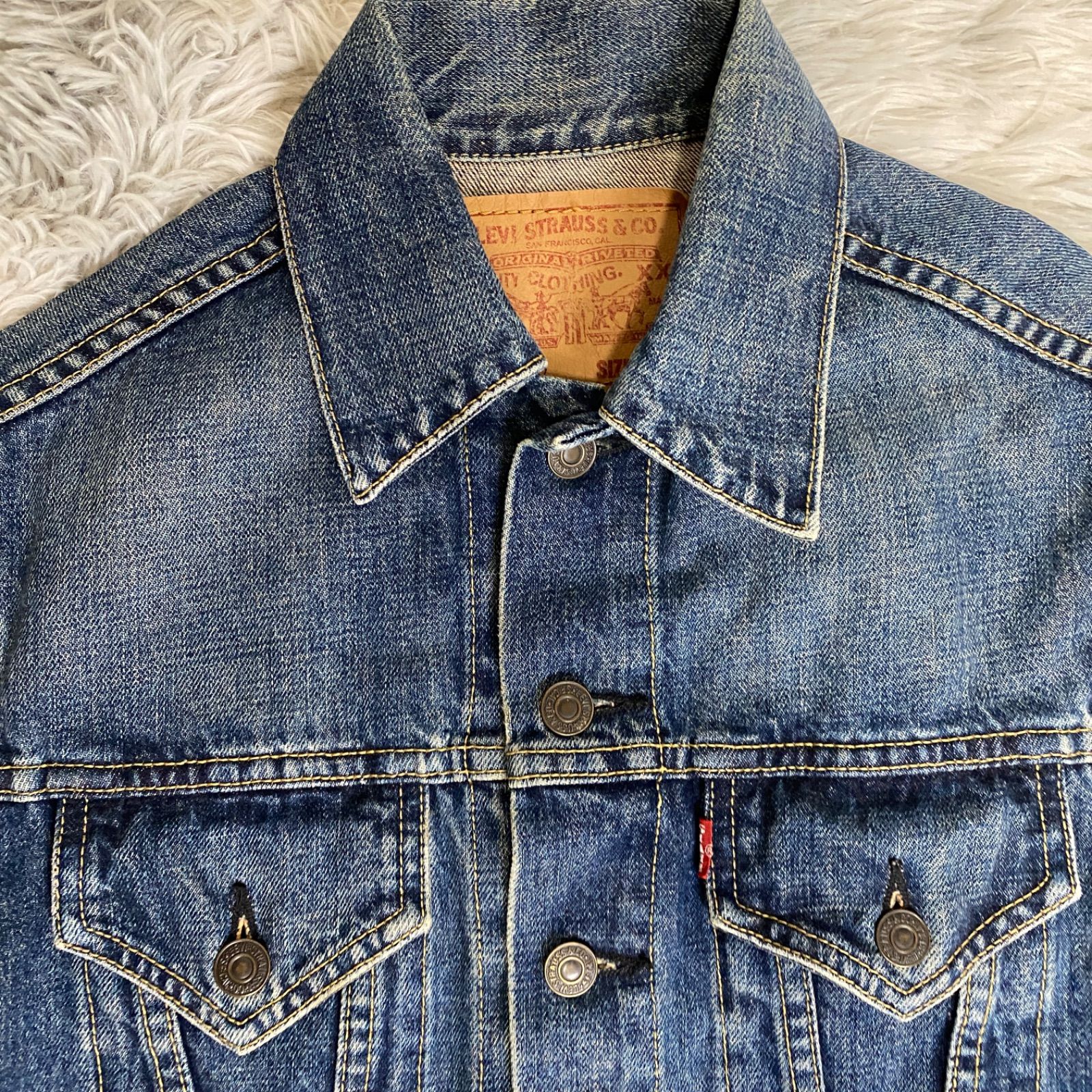 リーバイス 71557 3rd 復刻 34 サイズ デニムジャケット
