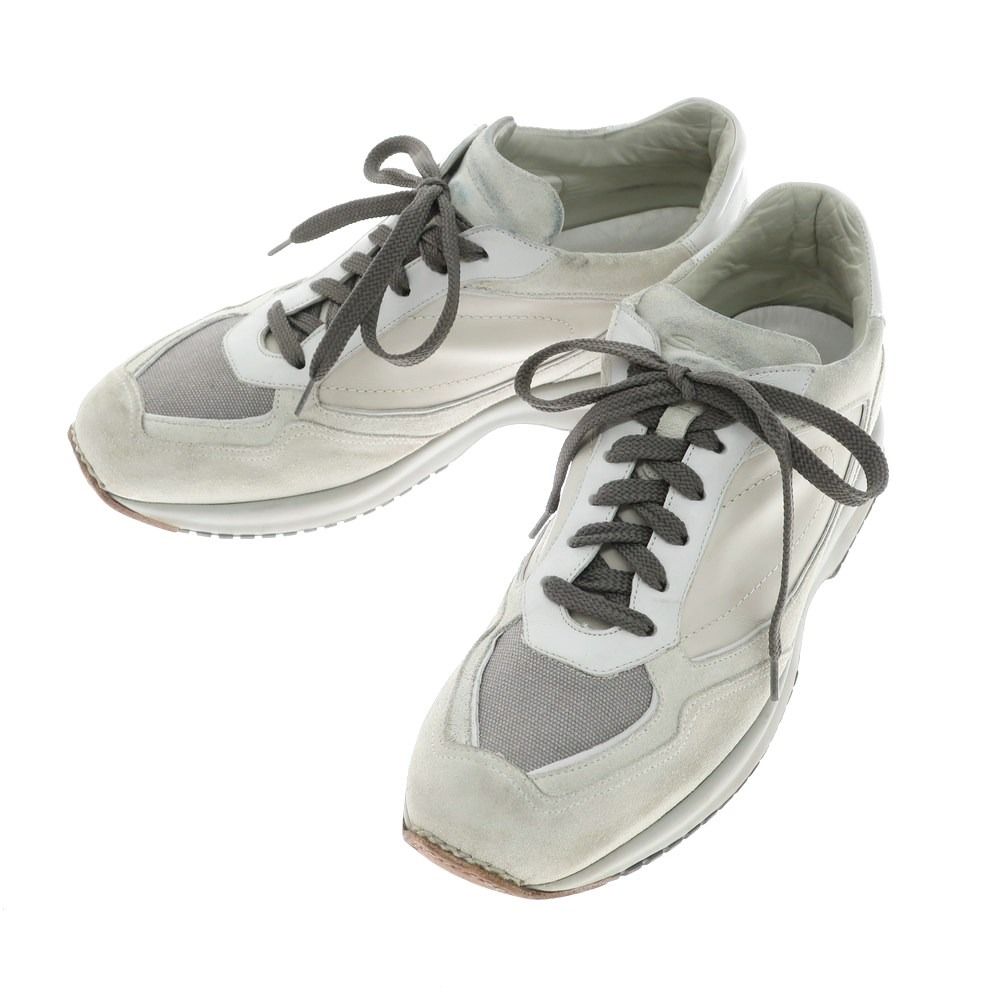 ★ Santoni[サントー二] スエード スニーカー★ 楽天市場】【半額以下】 サントーニ Santoni スエードレザー