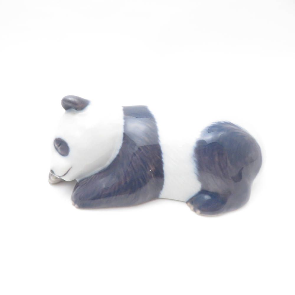 美品 ROYAL COPENHAGEN ロイヤルコペンハーゲン パンダ フィギュ