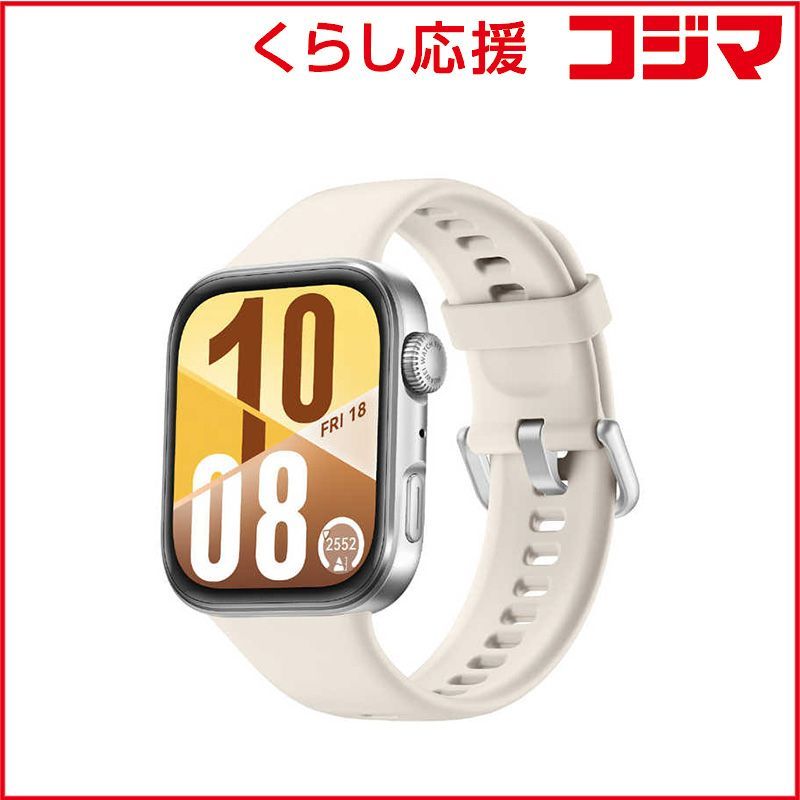 新品 未開封 】 HUAWEI スマートウォッチ WATCH FIT 4/White 