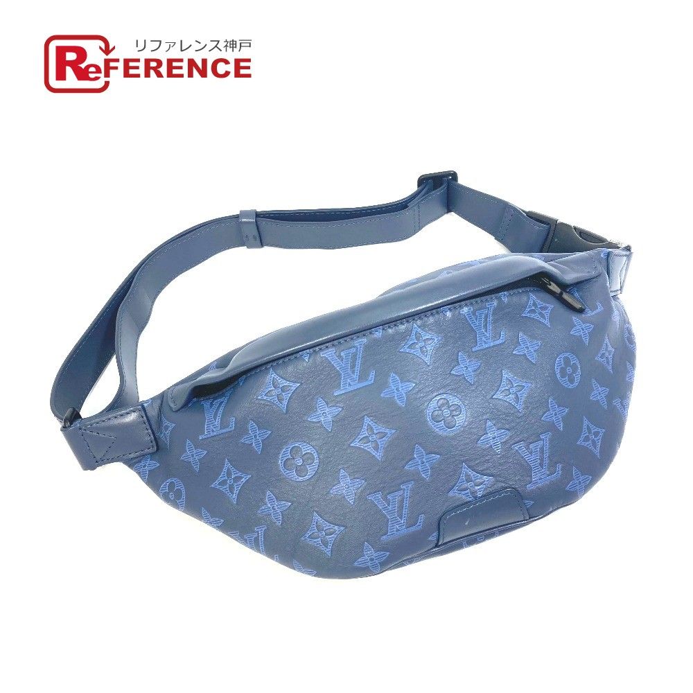 ルイヴィトン バムバッグPM ボディバッグ モノグラムシャドウレザー