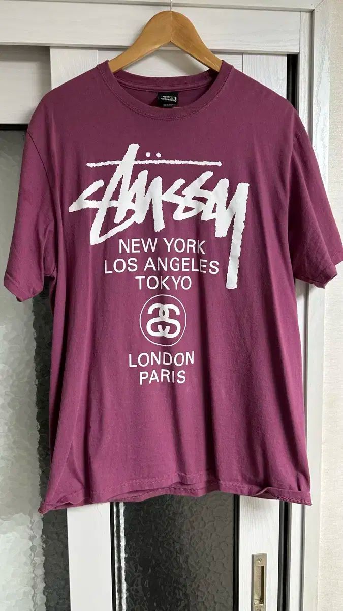 STUSSY ステューシー ワールドツアー ベリー 2025 L