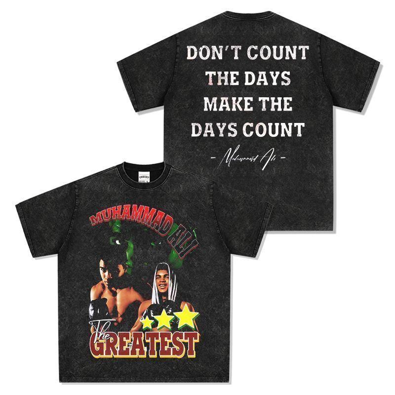 MUHAMMAD ALI HOODIE Size:XL モハメドアリ スウェット HYBRID APPAREL