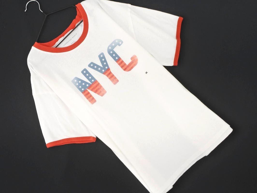 新品 AMERICAN EAGLE アメリカンイーグル プリント NYC Tシャツ sizeM