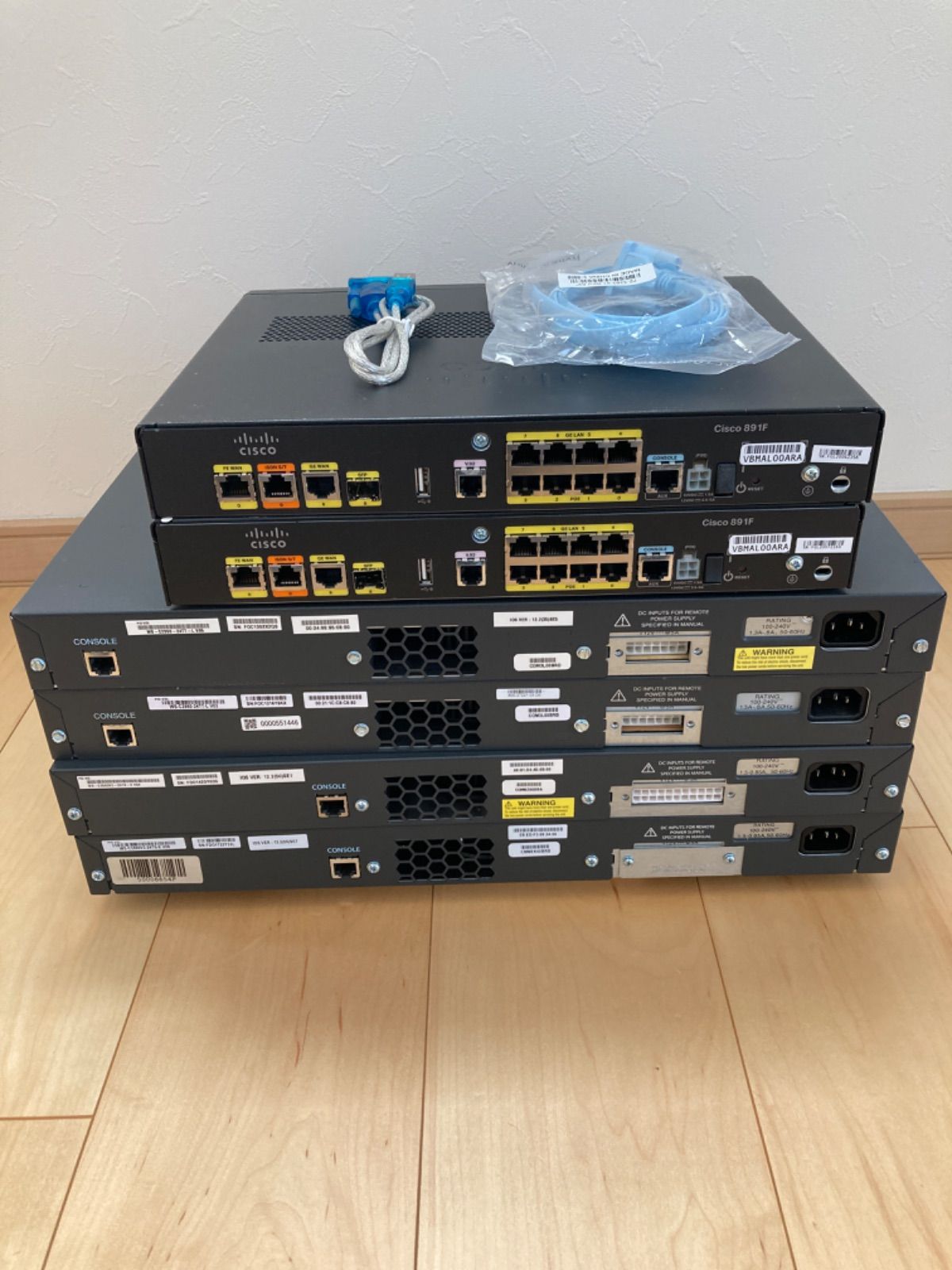 【CCNA、CCNP】 4台Cisco891FJ、Catalyst2960X CCNA、CCNP】4台Cisco891FJ、Catalyst2960 - メルカリ