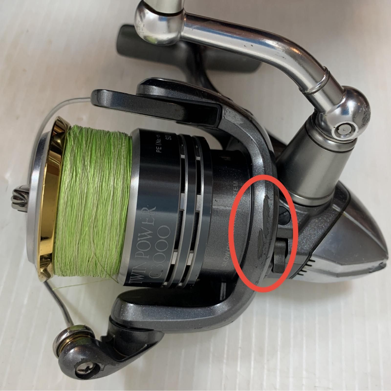 ττSHIMANO シマノ 釣り用品 スピニングリール 08ツインパワー C3000