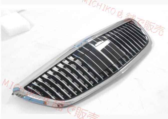 メルセデス ベンツ Sクラス W222 2013-2020 フロント グリル マイバッハルック 外装ガーニッシュ ACC機能付き FFCRYSTALESIA_COM