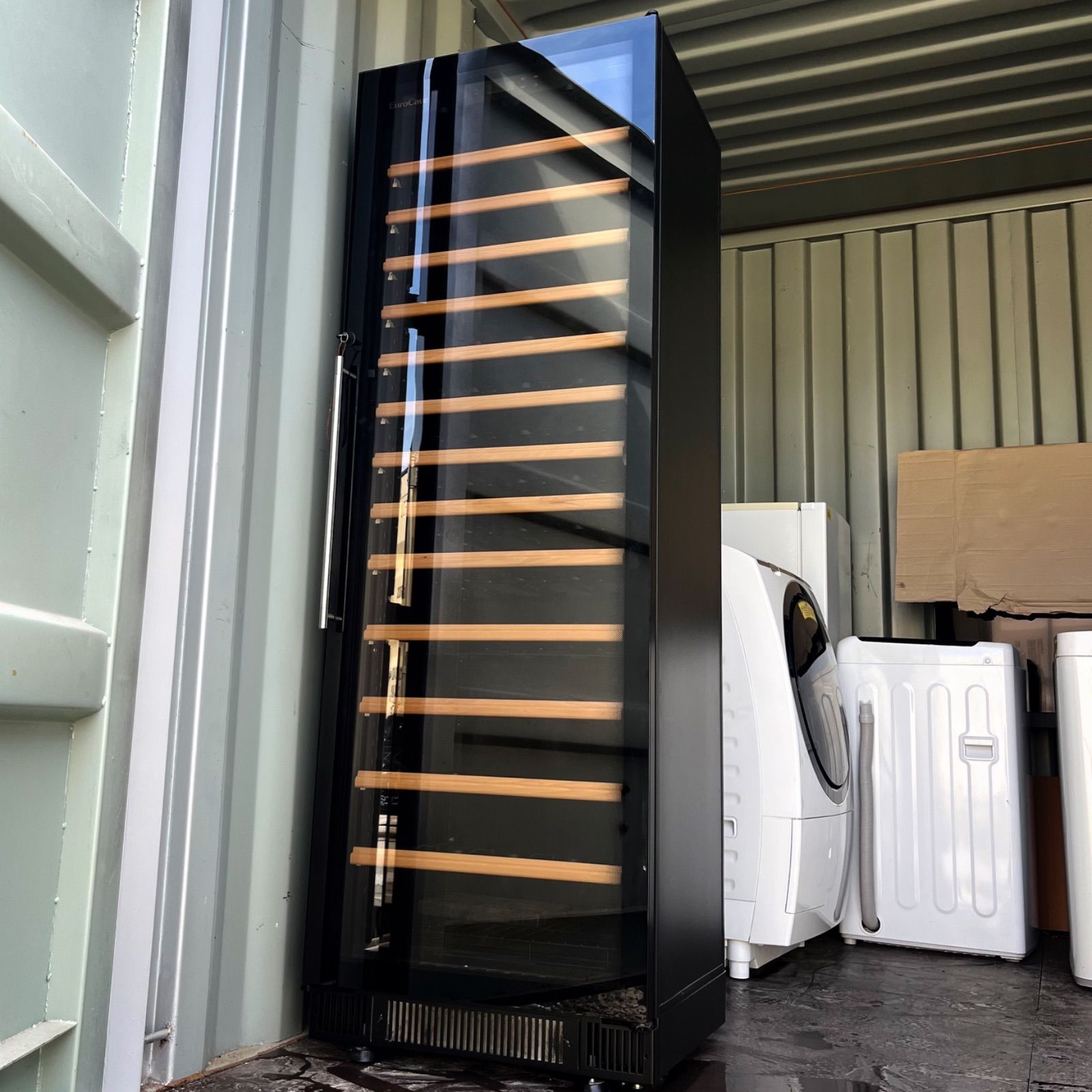 送料無料！※ジャンク品 ユーロカーブ コンパクトX59 ワインセラー 鍵