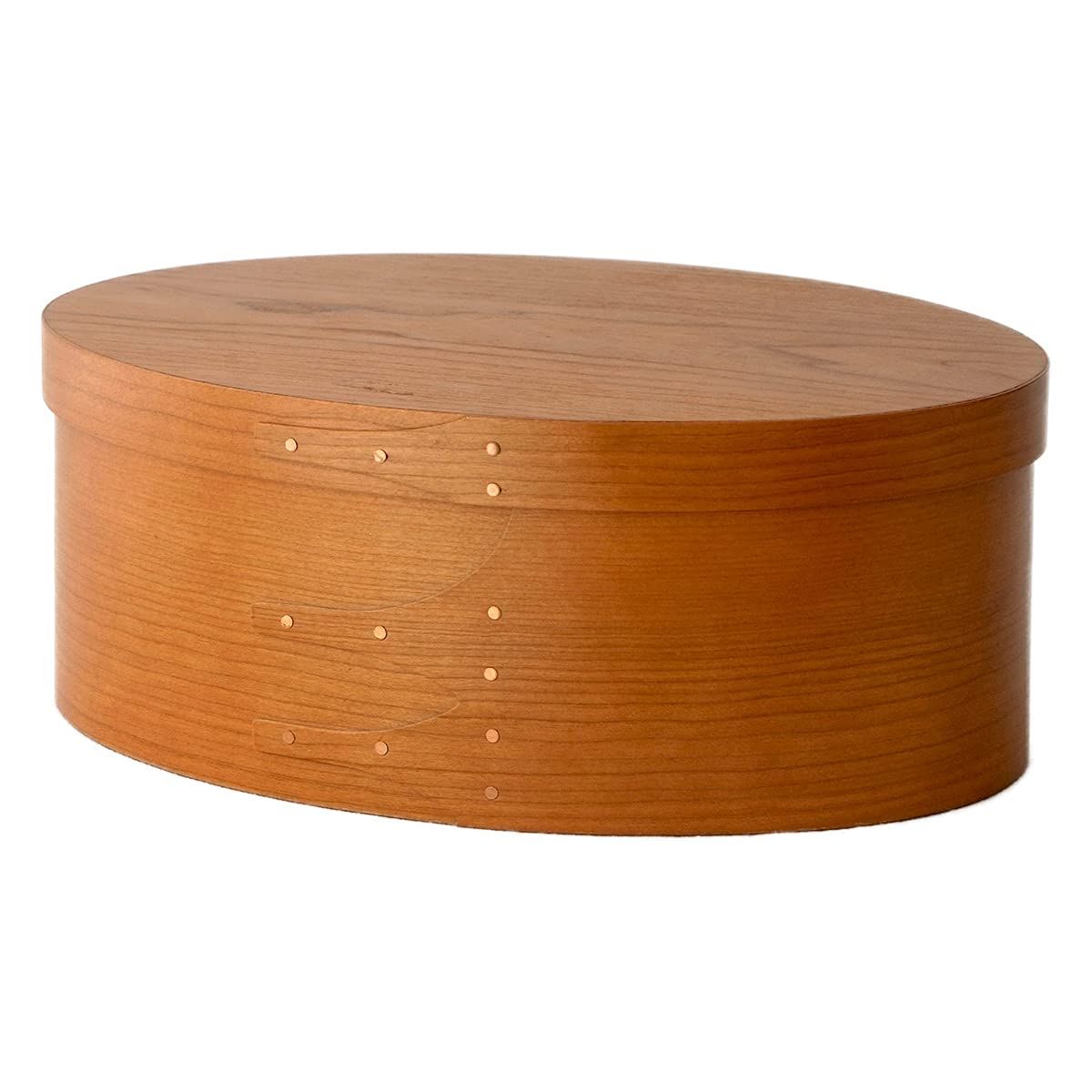 シェーカーボックス オーバル 木製 アウトレット 収納ボックス ふた