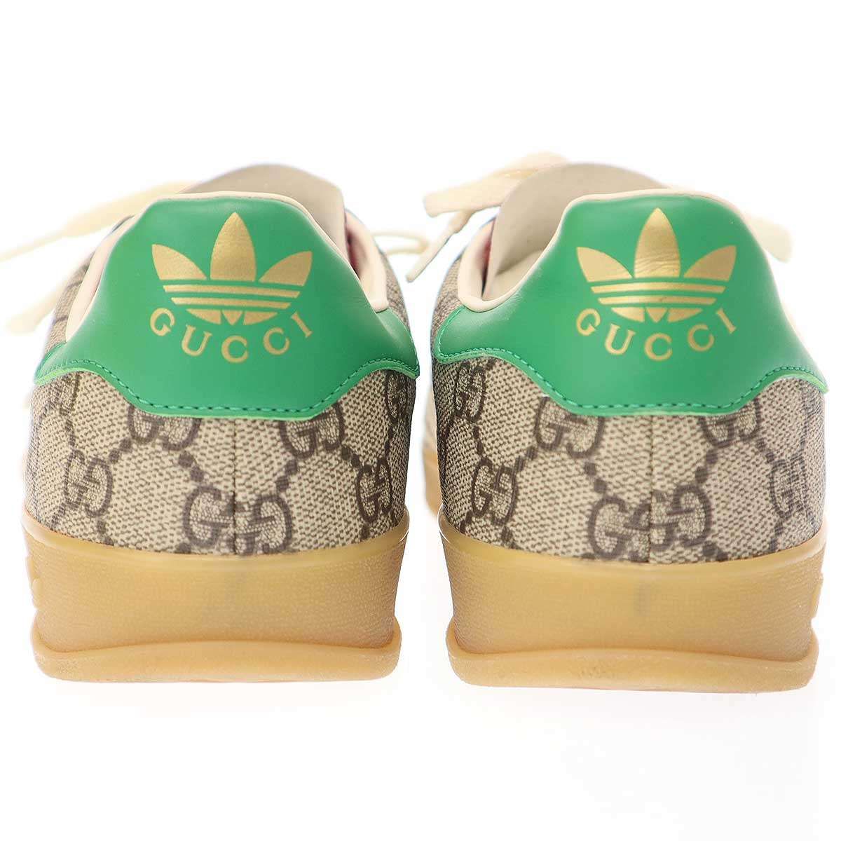 gucciスニーカー GUCCI×adidas グッチ×アディダス Gazelle Beige Tone/Core White