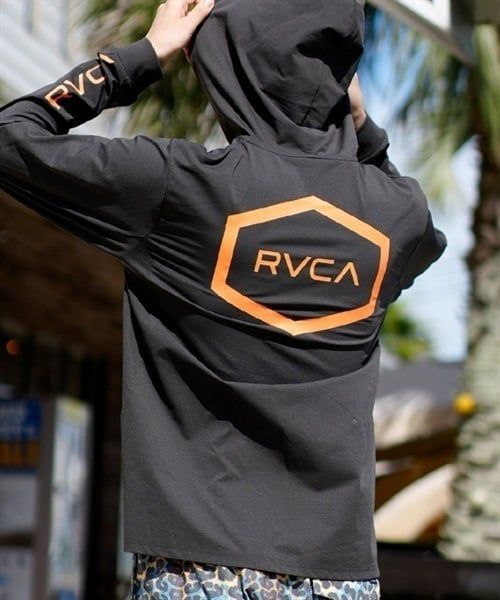 RVCA ルーカ 水陸両用　UV ラッシュガード　フーディ　ユニセックス