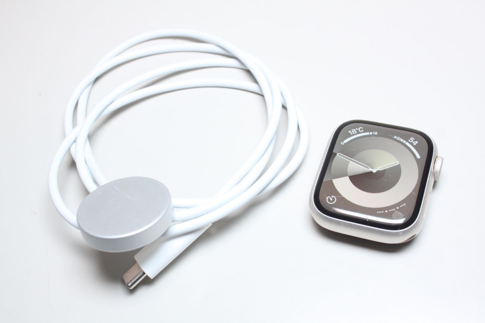 未使用！
クレ・ド・ポーテヴォワールコレクチュールn 現状品】Apple Watch Series 7/GPS/41mm/A2473〈MKNE3J/A〉⑥