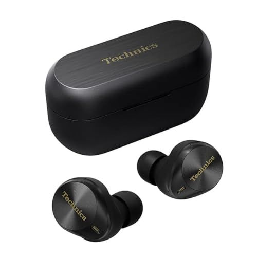 テクニクス ワイヤレスイヤホン EAH-AZ80-K ブラック bluetooth ノイズキャンセリング 3台マルチポイ