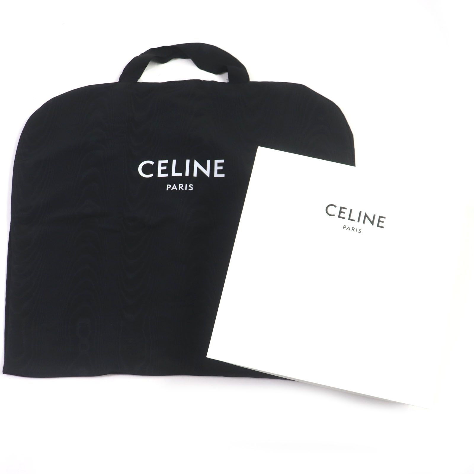極美品✨ セリーヌ　 ダブルブレスト　コート　ジャケット　ロゴボタン　モヘア　M 極美品▽CELINE セリーヌ 2V295449k 2P085449K ウール