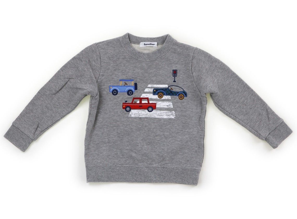 新品ファミリア トレーナー 110サイズ グレー