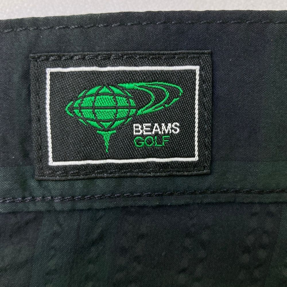 サイズ：XL BEAMS GOLF ビームスゴルフ  ロングパンツ  カーキ系 [240101422257] ゴルフウェア メンズ ストスト BEAMS ビームスゴルフ カーゴパンツ ネイビー×グリーン チェック