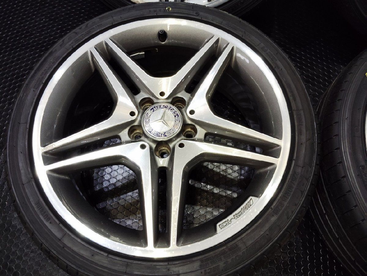 タイヤ バランス済 TY PROXES comfort MC1 225 40R18 夏タイヤ ベンツ W176 Aクラス 純正 18インチ 7.5J5HPCD112 52 VTG974