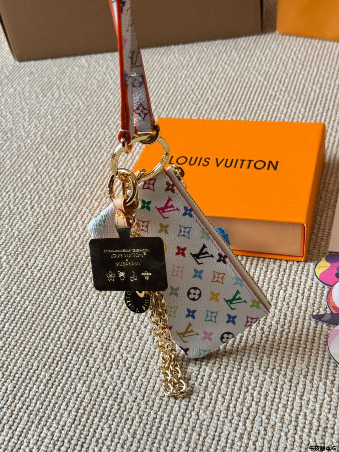 今日特価】Louis Vuitton x 村上隆 レインボーモノグラム スマホ