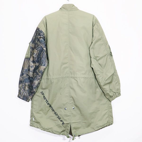 WTAPS ダブルタップス 20SS W51/JACKET.COTTON.WEATHER 201WVDT-JKM01 M-51 ジャケット コットン  ウェザー オリーブドラブ アウター モッズコート サイズ02(M) - メルカリ