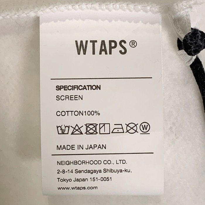 WTAPS ダブルタップス 21AW LLW プルオーバースウェットパーカー