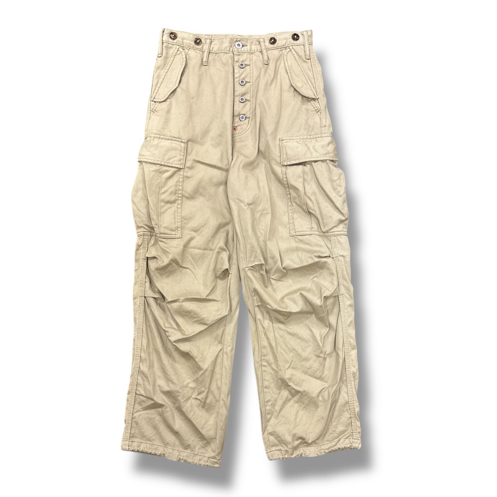 SUGARHILL 22SS ヘリンボーン アーミーカーゴパンツ 32