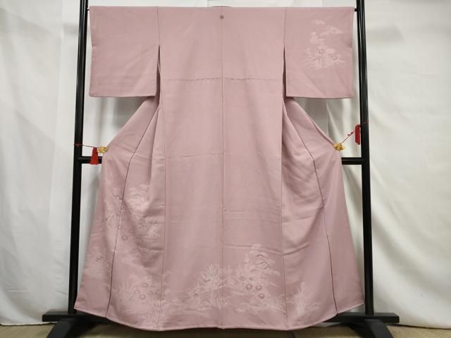 平和屋着物□江戸小紋 作家物 鮫小紋柄 逸品 正絹 未使用 AAAW3828ma