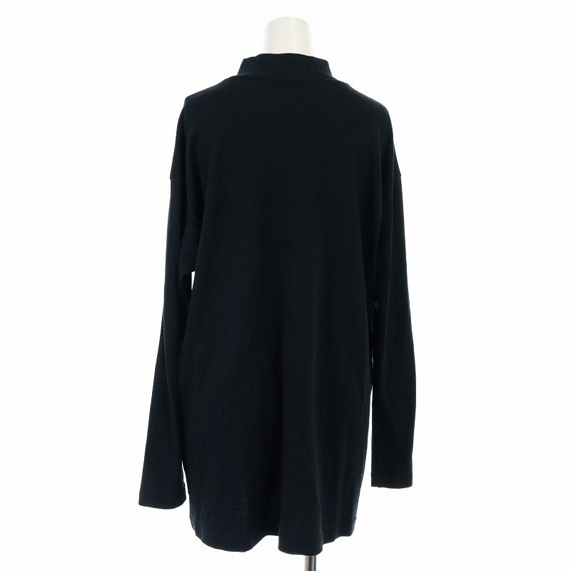 トクコのブラックストレッチチュニック TOKUKO 1er VOL チュニック ブラック ストレッチ 多少透け感