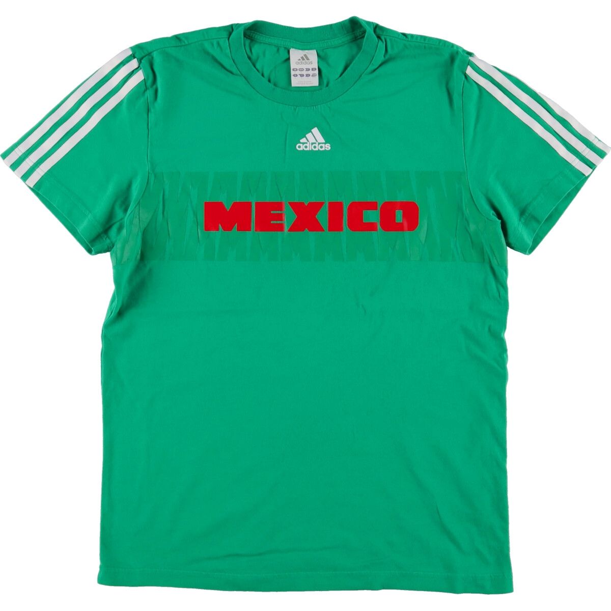 古着 アディダス adidas サッカー メキシコ代表 スポーツTシャツ メンズM/eaa461434