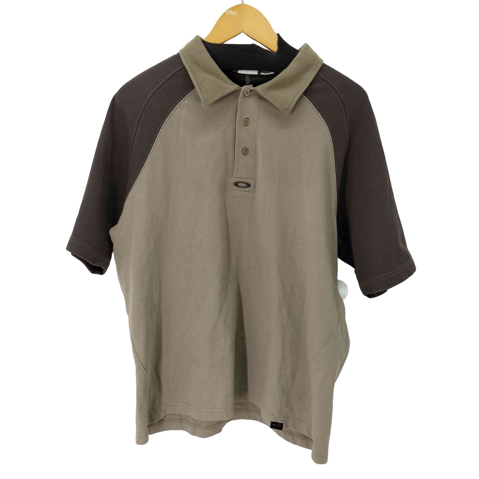 オークリー OAKLEY 90S 赤タグ S/S フロントロゴポロシャツ メンズ 表記無