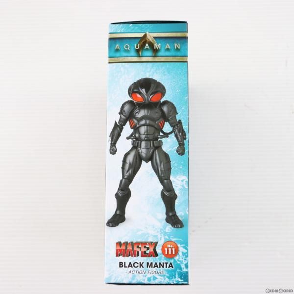 【中古】[FIG]マフェックス No.111 MAFEX BLACK MANTA(ブラックマンタ) AQUAMAN(アクアマン) 完成品  可動フィギュア メディコム・トイ