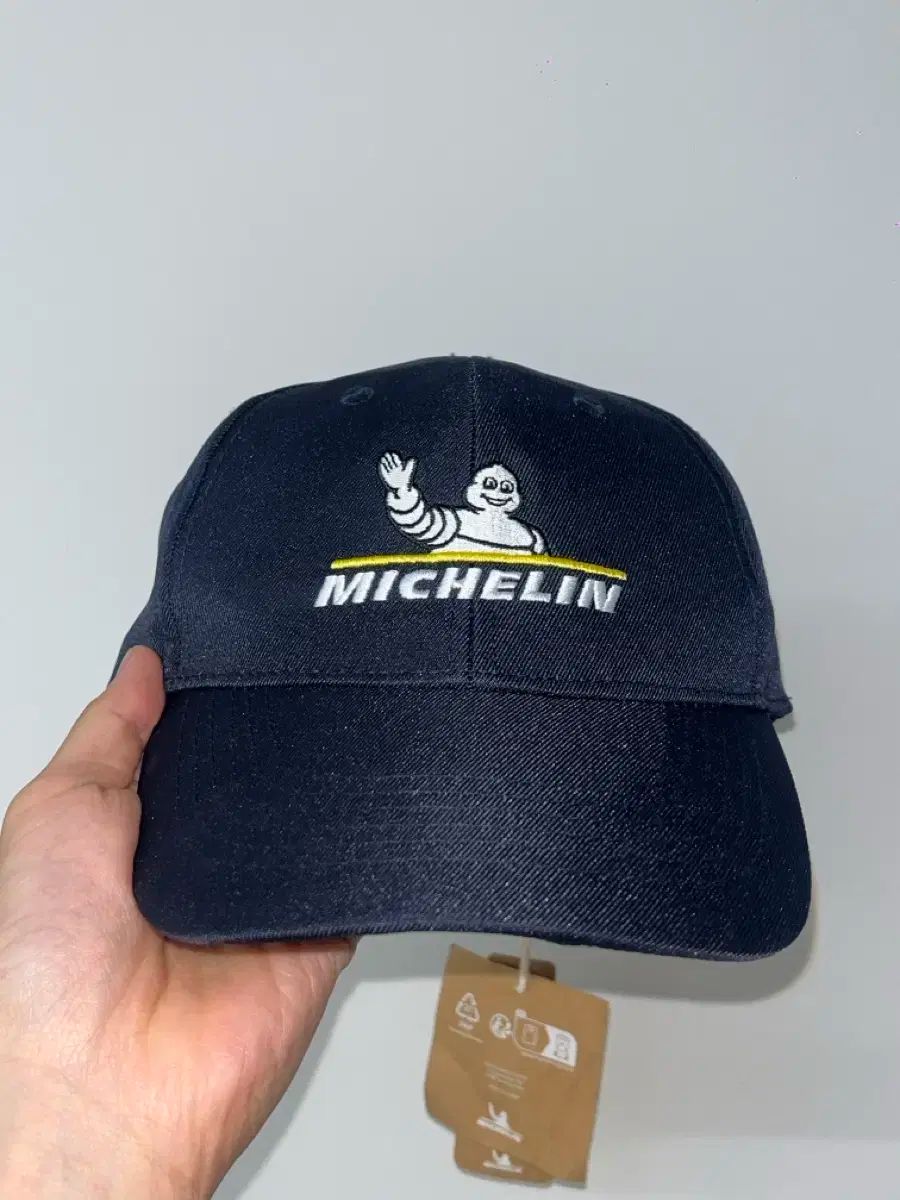 ミシュラン 公式 ロゴ ネイビー ボールキャップ