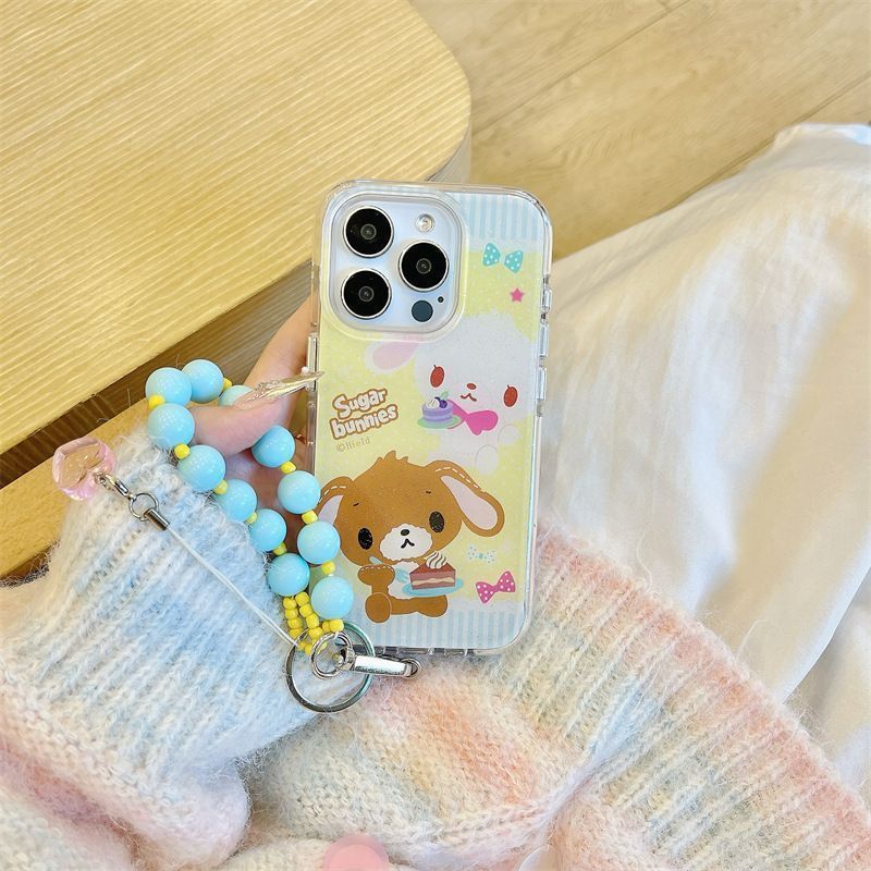 シュガーバニーズ iphone16ケース Sugarbunnies ストラップ付き