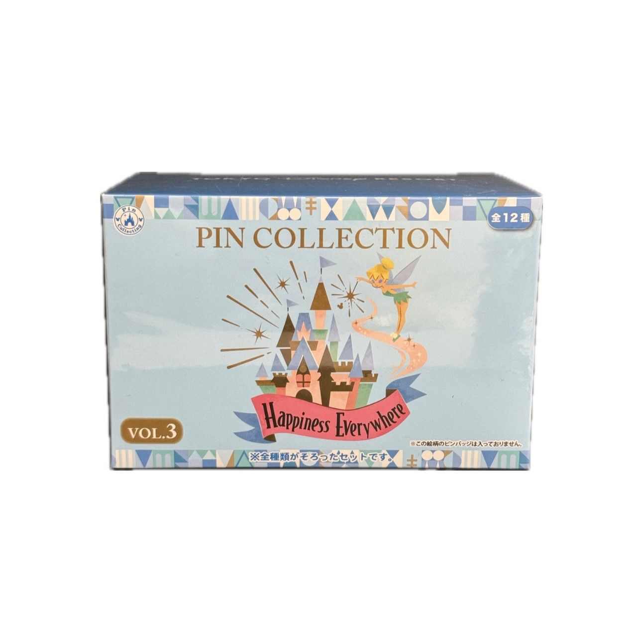 ディズニー パークアイコン ピンコレクション ピンバッジ vol.3 全12