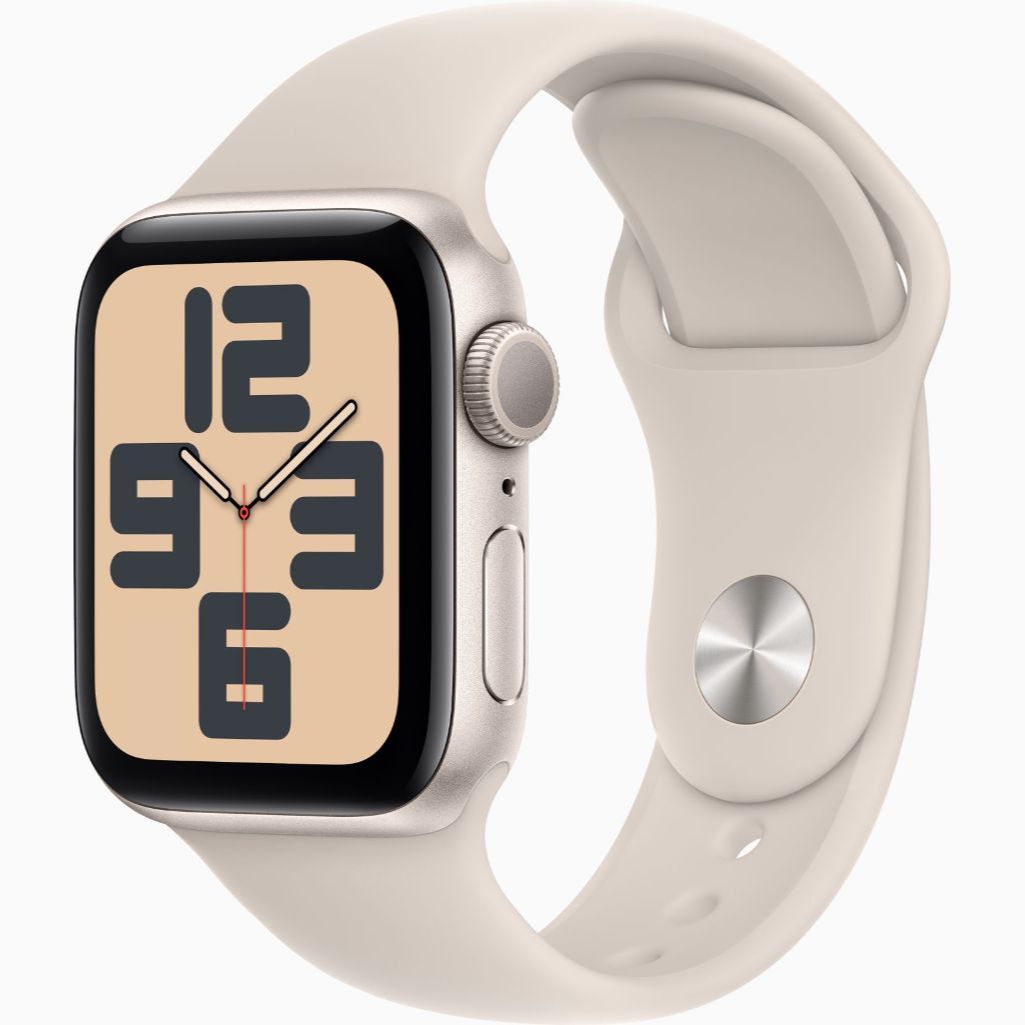 新品正規品】AppleWatchSE第2世代本体 40mm スターライトアルミニウム 