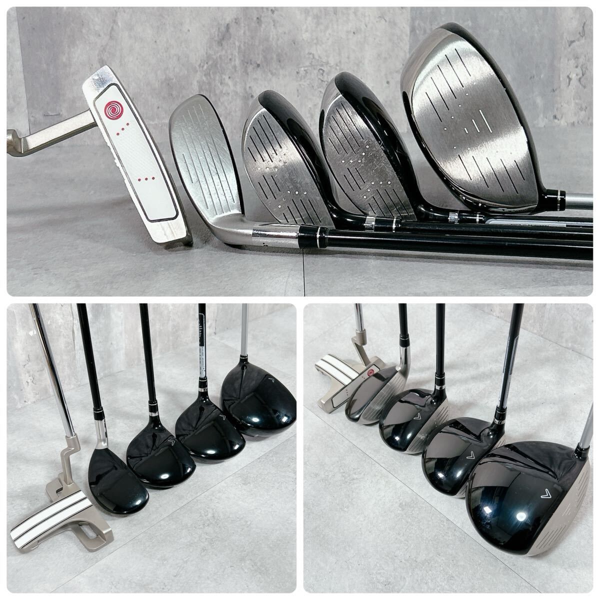 X985 キャロウェイ メンズ ゴルフ クラブ セット 黒 X985 キャロウェイ メンズ ゴルフ クラブ セット 14点 S200 黒 - メルカリ