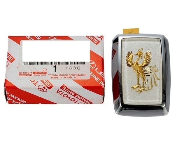 トヨタ センチュリー ラゲージコンパートメントドア エンブレム CENTURY EMBLEM LUGGAGE COMPARTMENT DOOR 2005|01 - 2017|01 GZG50 1GZFE