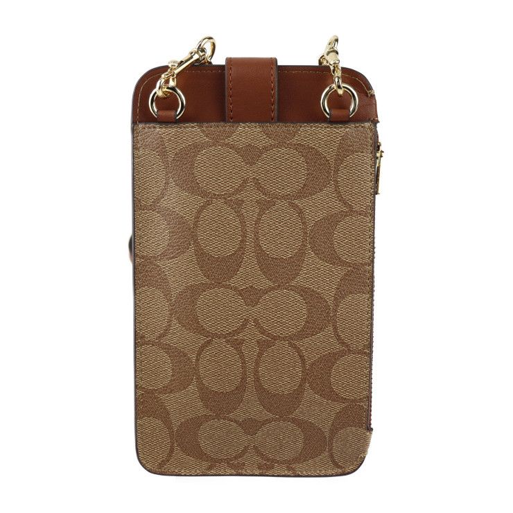 COACH コーチ スマホショルダー ショルダーバッグ C7397 PVC レザー 