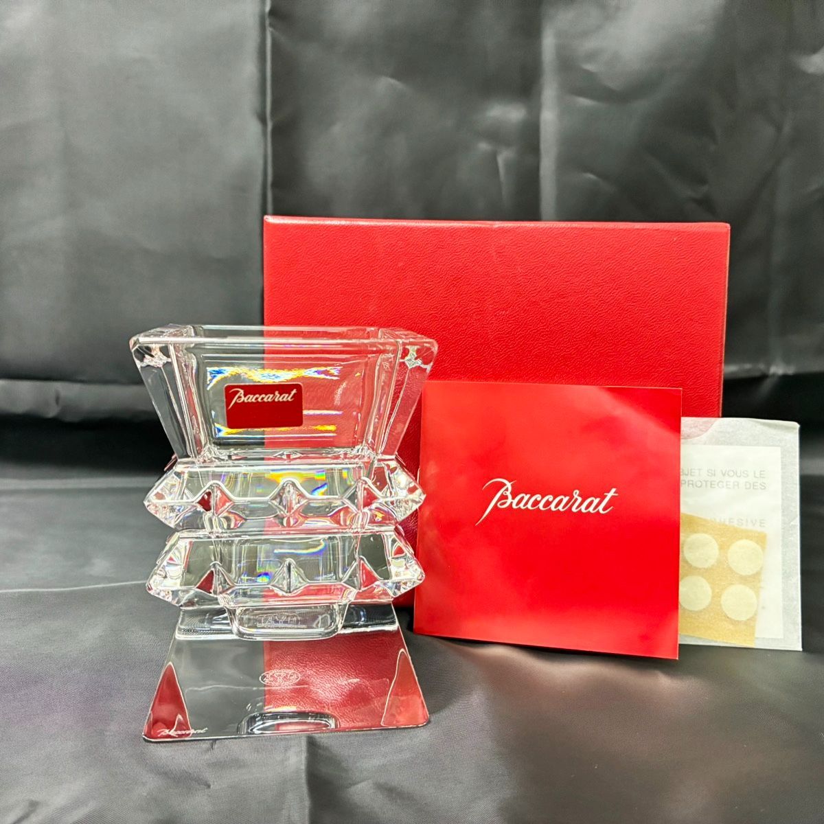 ◆ ◆Baccarat バカラ コロンビーヌ フラワーベース クリスタル クリア 花瓶 インテリア M1397